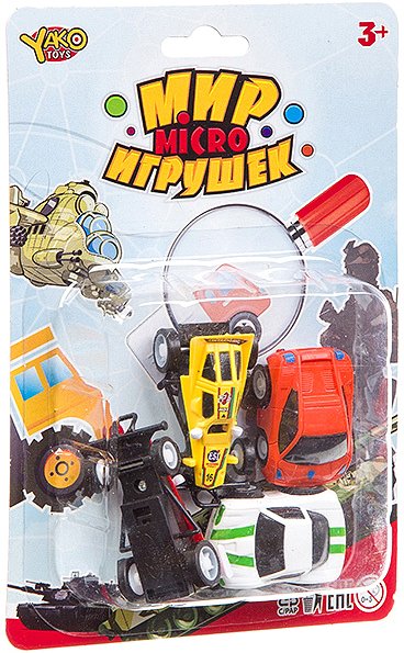 Набор Yako Toys Машинки В94374