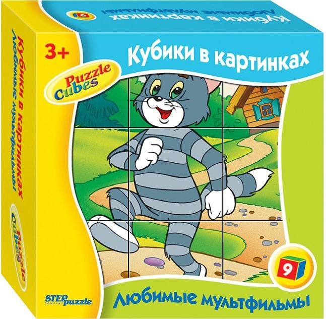 

Развивающая игра Step Puzzle Кубики в картинках. Любимые мультфильмы-4 87312