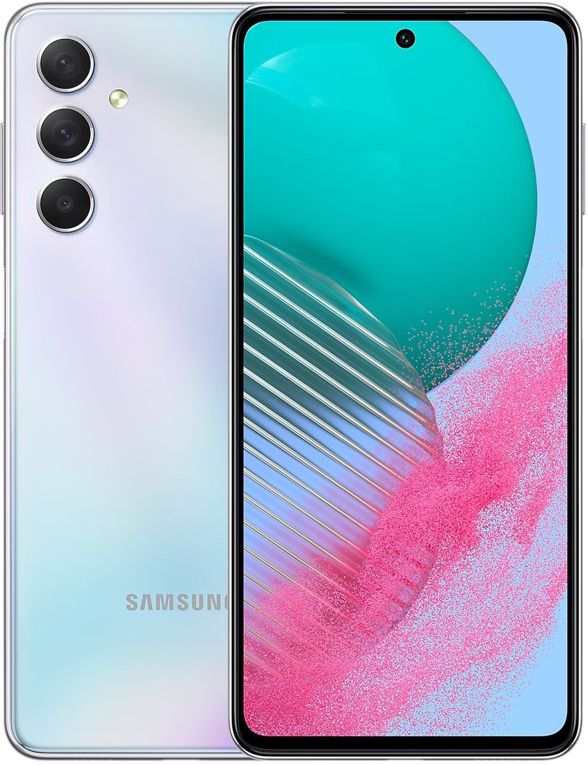 

Смартфон Samsung Galaxy M54 5G 8GB/128GB Exynos (серебристый, без Samsung Pay)