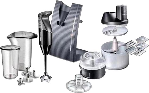 

Погружной блендер Bamix Superbox Swissline M200 black