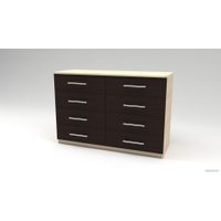 Комод Миркомодоф К — 3.6 (дуб молочный/венге луизиана)