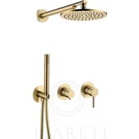Душевая система  Filarete Roun FL1030 (Матовое золото)