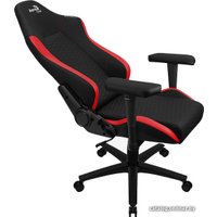 Игровое (геймерское) кресло AeroCool Crown Leatherette (черный/красный)