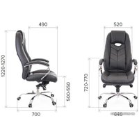 Офисное кресло Everprof Drift (экокожа, коричневый)