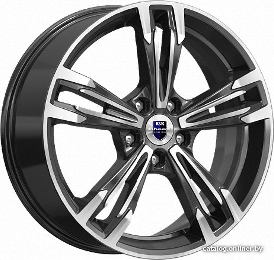 Литые диски K&K Karrera Light 18x7 5x114.3мм DIA 66.1мм ET 40мм алмаз чёрный