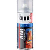 Лак Kudo KU-9006 Термостойкий универсальный 0.52 л