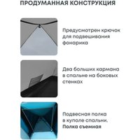 Треккинговая палатка RSP Outdoors Lake 2 (синий)