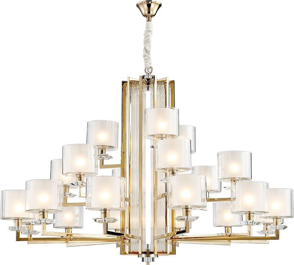 

Подвесная люстра Newport 4412+6+3/C gold