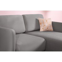 Угловой диван Divan Нордика мини Velvet Smoke 264426 (серый)