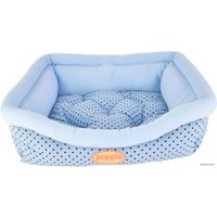Лежак Puppia Cozy Dot OASA-AU5983-BL-FR (голубой)