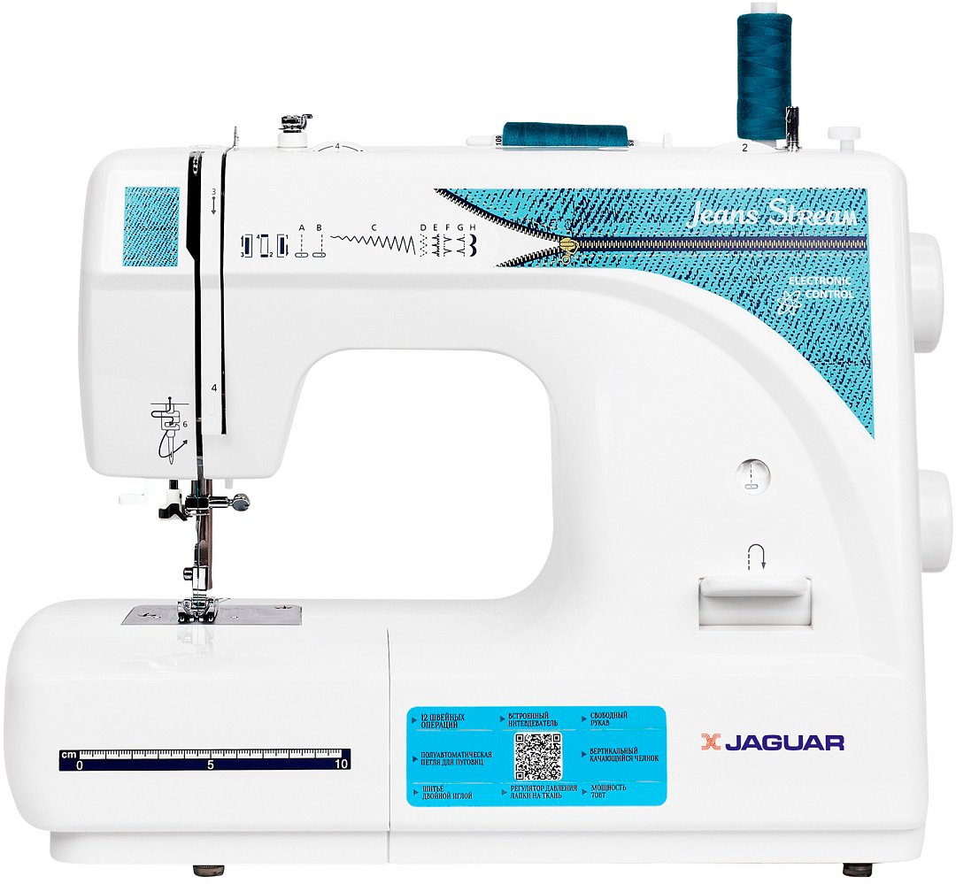 

Электромеханическая швейная машина Jaguar Jeans Stream