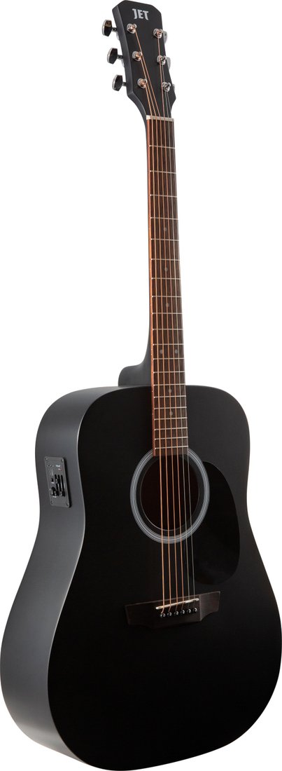 

Электроакустическая гитара JET JDE-255 BKS