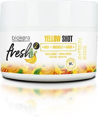 Маска Salerm Cosmetics Интенсивная восстанавливающая для волос Fresh Yellow Shot Mask Fresh Yellow Shot 250 мл
