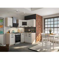 Готовая кухня Genesis Мебель Алиса Loft №2 1.4x1.4 (дуб сонома/сосна белый)