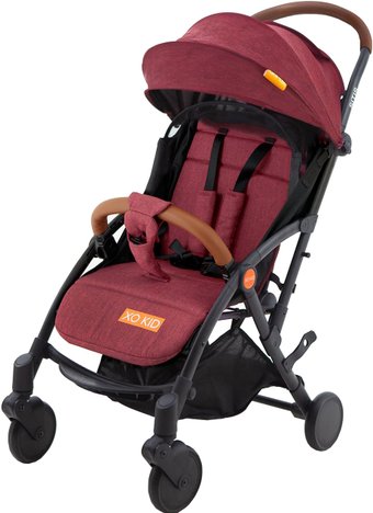 Коляска прогулочная «книга» Xo Kid Sitis (красный)