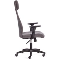 Офисное кресло TetChair Profit Plt флок/ткань (серый) в Солигорске