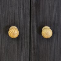 Шкаф распашной Диприз Марм 3дв.1170х550х1750 Д.70047.2 (черная сосна)