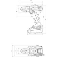 Дрель-шуруповерт Metabo BS 14.4 602206550 (с 2-мя АКБ, кейс)