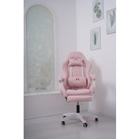Игровое (геймерское) кресло Calviano 1590 (ткань, розовый)