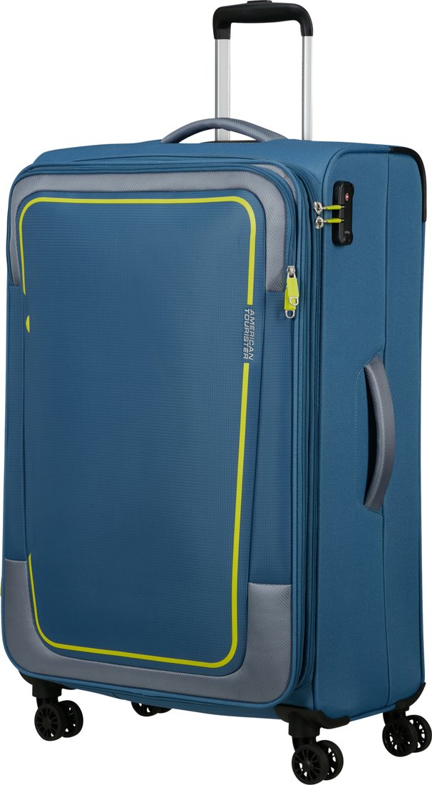 

Чемодан-спиннер American Tourister Pulsonic Coronet Blue 81 см