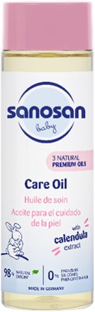 Косметическое масло детское Sanosan С обогащенной формулой 200 мл 40891060