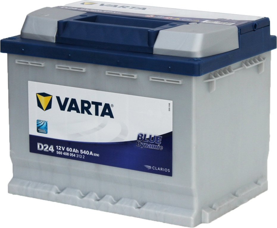 

Автомобильный аккумулятор Varta Blue Dynamic D24 560 408 054 (60 А/ч)