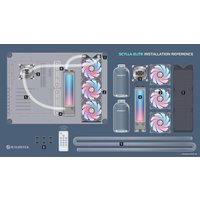 Модульная система жидкостного охлаждения Raijintek Scylla Elite CA360 0R10B00218