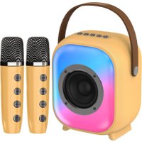 Беспроводная колонка NewRixing NR-168W (коричневый)