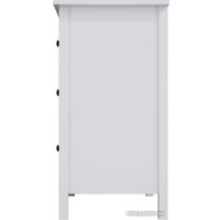 Комод Лузалес Кымор 3 ящика (белый)