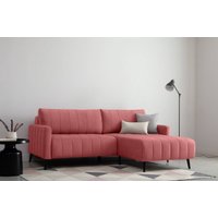 Угловой диван Divan Маркфул Velvet Coral 134900 (розовый)