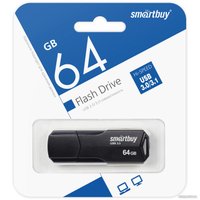 USB Flash SmartBuy Clue 3.0 64GB (черный)