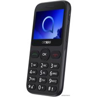 Кнопочный телефон Alcatel 2019G (темно-серый)