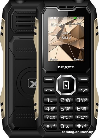 Кнопочный телефон TeXet TM-D429 (черный)