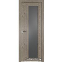 Межкомнатная дверь ProfilDoors 2.72XN L 90x200 (каштан темный/стекло графит)