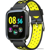 Умные часы JET SW-5 (черный/желтый)