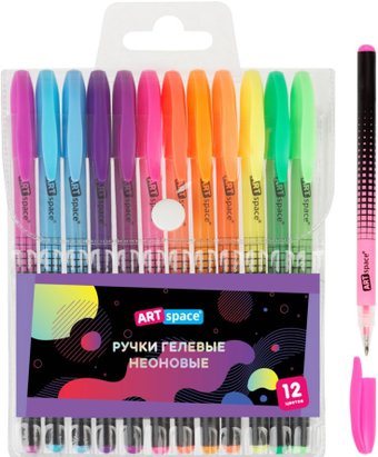 Набор гелевых ручек ArtSpace Abstraction GP12_96897 (12 цв)