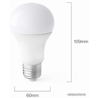 Светодиодная лампочка Xiaomi Mijia Philips Colorful Light Е27 7.5 Вт GPX4017RT