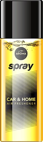 

Aroma Car Освежитель воздуха спрей Black 63186