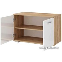 Тумба для обуви Памир Италия О-800 (ясень шимо темный/ясень шимо светлый)