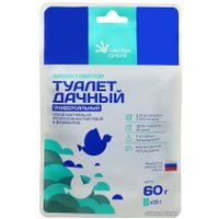 Порошок для септиков Чистая среда Туалет дачный универсальный 60 г