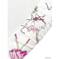 Простыня Amarobaby Балерины AMARO-5101-B (розовый)