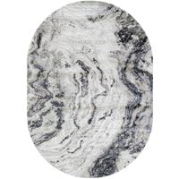 Ковер для жилой комнаты Safyun Victoria HL796-GREY-ANTRASIT-OVAL (0.8x1.5)