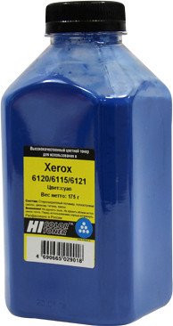 

Тонер Hi-Black для Xerox Phaser 6120/6115/6121 Тип 2.0 (циан) 175 г