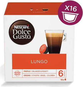 Dolce Gusto Lungo капсульный 16 шт