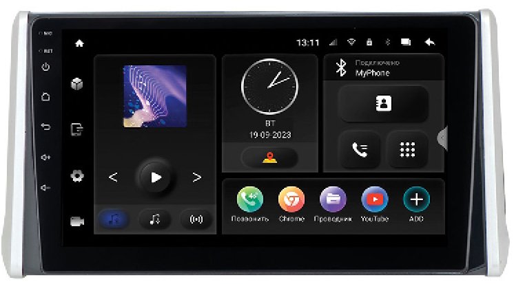 

USB-магнитола Incar TMX-2204-4