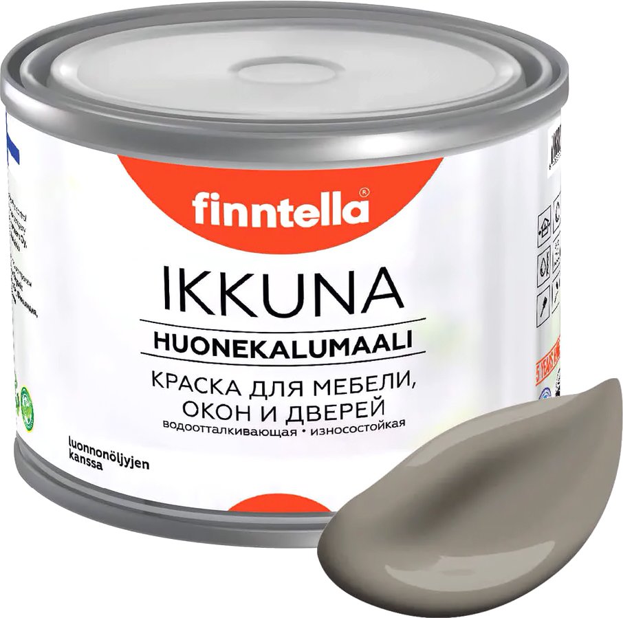 

Краска Finntella Ikkuna Maa F-34-1-1-FL080 0.9 л (светло-коричневый)