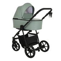 Универсальная коляска Pituso Tossa 2 в 1 (кожа, sage)