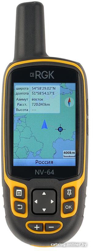 Туристический навигатор RGK NV-64