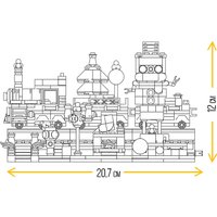 Конструктор Unicon Новогодний экспресс 10440225 (548эл)