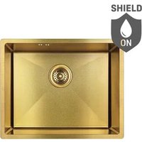 Кухонная мойка Laveo Marmara SAM G10P (золотой)